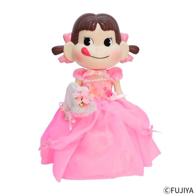 ぺこちゃん2013年限定レースドール 不二家 公式 スウィートガーデンウェディング ペコちゃん ドール 人形