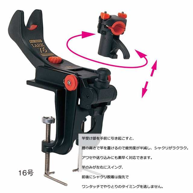 第一精工 ハイラーク 16号 / 竿受け 第一精工 ラーク 船 16号