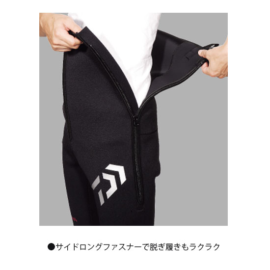 ダイワ 鮎タイツ DT-4000Q10ブラック LB 1mm厚 ダイワ ダイワ クイック