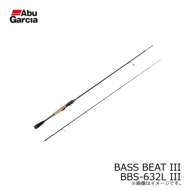 アブ バスビート3 Bass Beat III BBS-632L III　/バスロッド スピニングロッド バス釣り ルアー 竿 2ピース　【釣具　釣り具】
