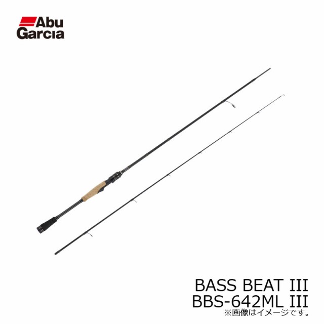 アブ バスビート3 Bass Beat III BBS-642ML III　/バスロッド スピニングロッド バス釣り ルアー 竿 2ピース　【釣具　釣り具】