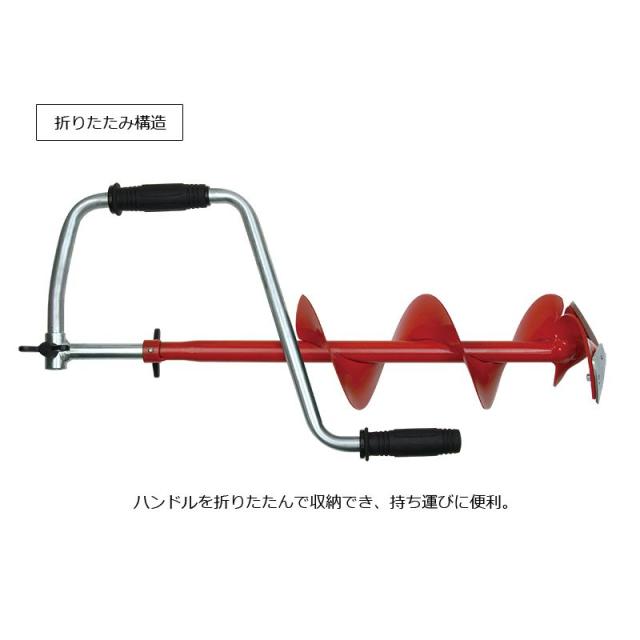 プロックス アイスドリルマイクロ 15 / ワカサギ釣り 氷上ワカサギの