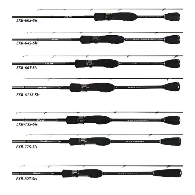 ティクト SRAM EXR 611S-SIS / ソルトルアー アジングロッド 【釣具
