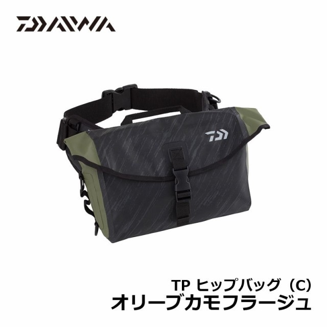 ダイワ Daiwa ｔｐ ヒップバッグ C オリーブカモフラージュ Pvc 防水素材 縫い目のない溶着加工 釣具 釣り具 の通販はau Pay マーケット 釣具のfto フィッシングタックルオンライン