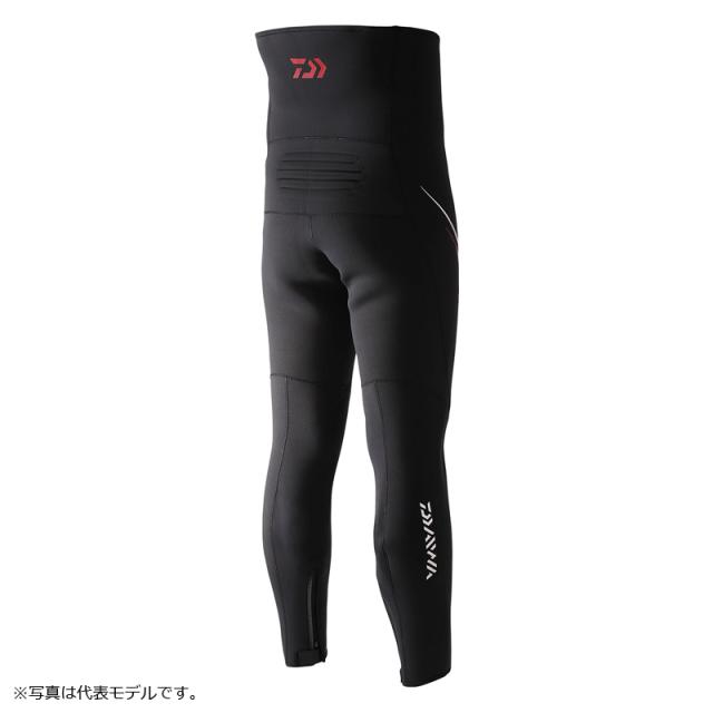 ダイワ(DAIWA) タイツ ブラック サイズ:LB ダイワ 鮎タイツ DT-5000W25 ダイワロングタイツ ブラック LB ダイワ