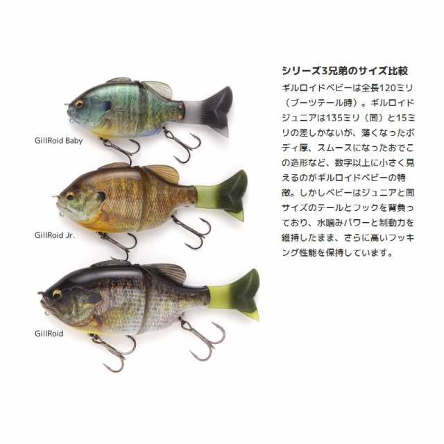 早割 万博 3Dリアリズム Baby ギルロイド イマカツ #642 【釣具 銀 寒鮒 ビッグベイト