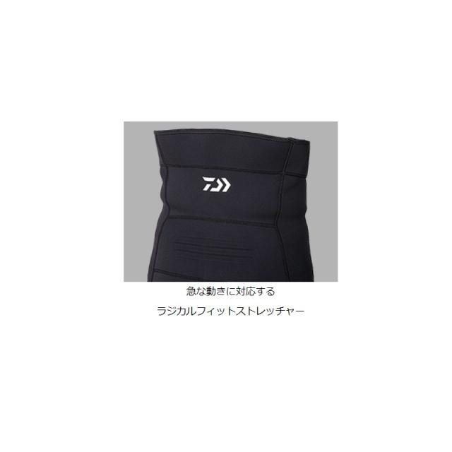 ダイワ ST-3000W25 ダイワショートタイツ ブラック LB　【釣具　釣り具】_2
