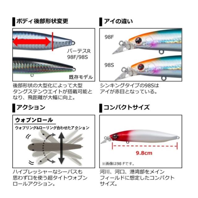 ダイワ ショアラインシャイナーZ バーティス 98S 6点 Amazon.co.jp: ダイワ(DAIWA) ショアラインシャイナーZ