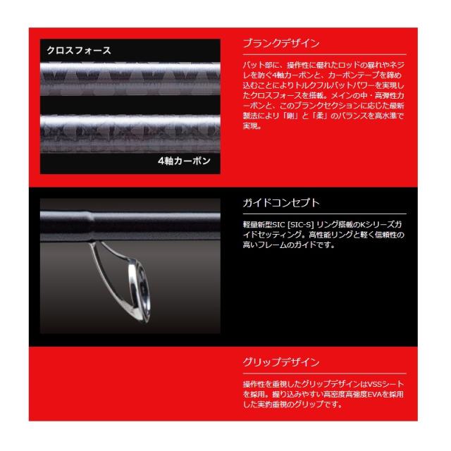 メジャークラフト トリプルクロス タチウオ TCX-832MWの通販は