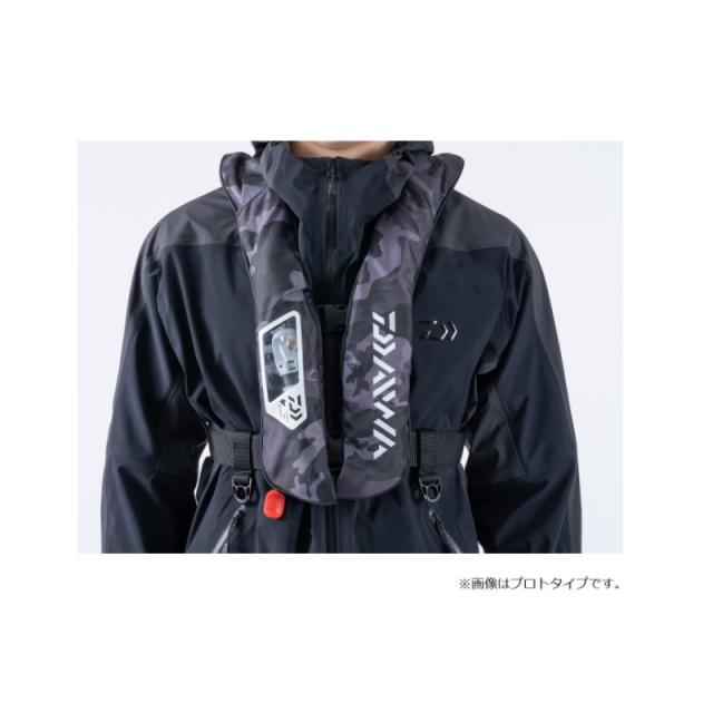 新品 ダイワ ウォッシャブルライフジャケット グリーンカモ ダイワ DF