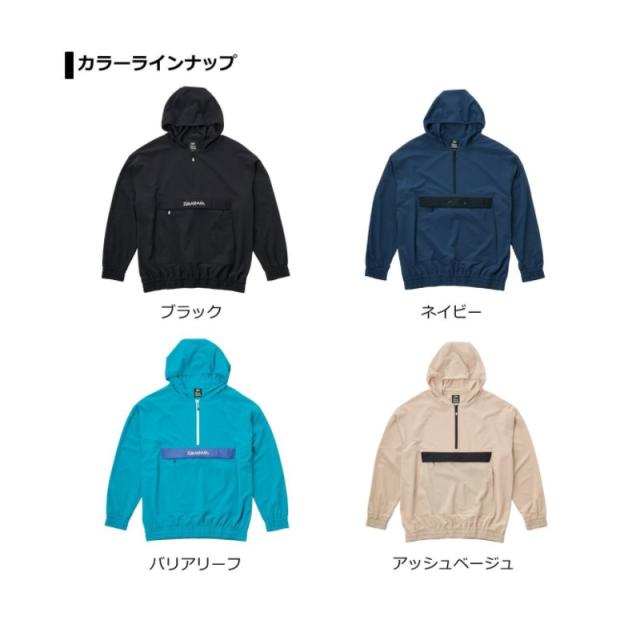 DAIWA ジップアップフーディメッシュシャツ DAIWA ジップアップフーディメッシュシャツ
