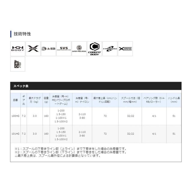 SHIMANO ステファーノSS 101HG 左巻き シマノ カワハギ　リール シマノ ステファーノ SS 101HG (リール) 価格比較 - 価格.com