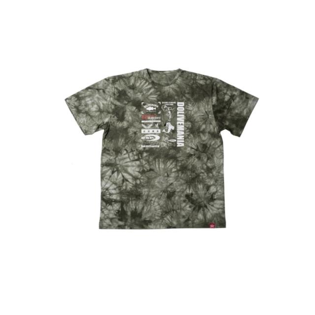 OSP O.S.P×bassmania ミックスデザインTシャツ S タイダイカーキ　【夏物衣料大処分】【在庫限り特価】