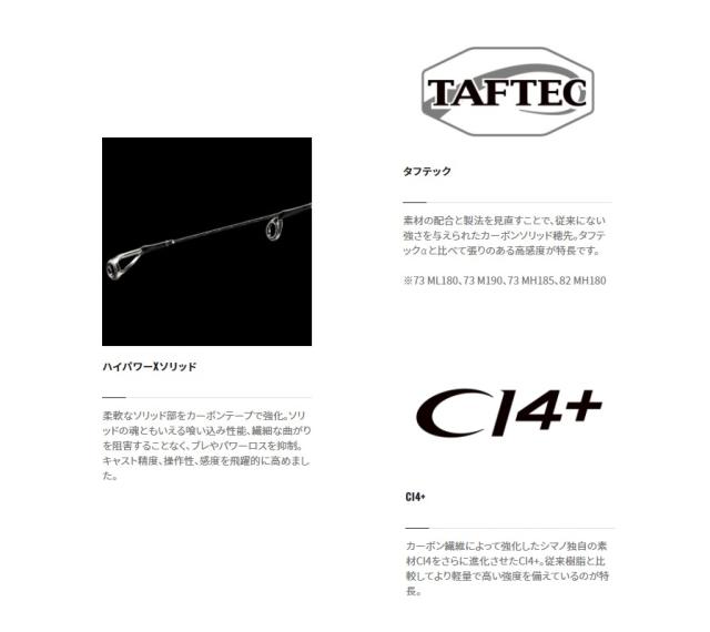 シマノ サーベルマスターXRテンヤ73 M190/L　【釣具　釣り具】_4