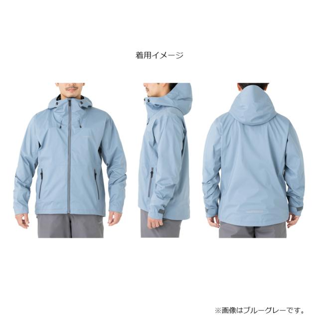 シマノ RA-04JU デュラスト 3シーズン レインジャケット XL ブルー