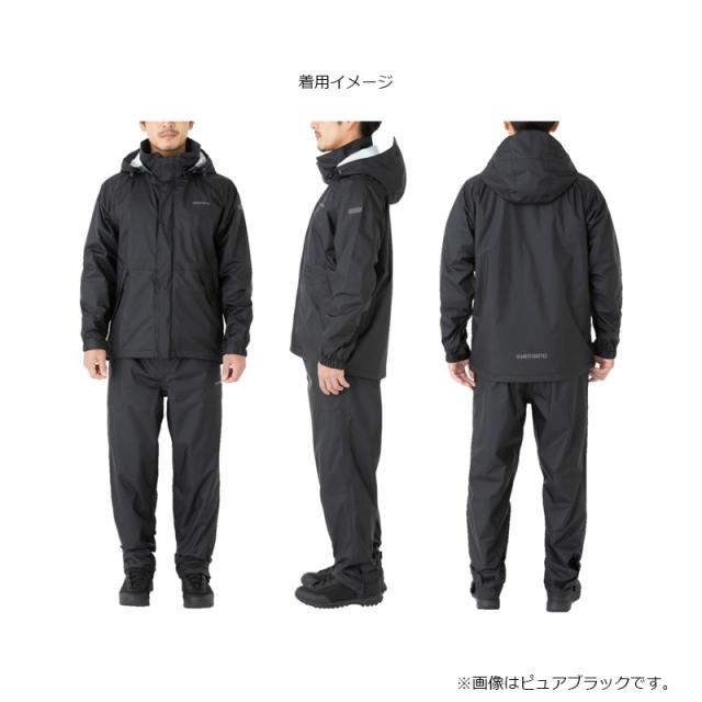 シマノＤＳベーシックスーツRA-027QブルーグレーMサイズ シマノ RA-027Q チャコール Lサイズ DS ベーシックスーツ