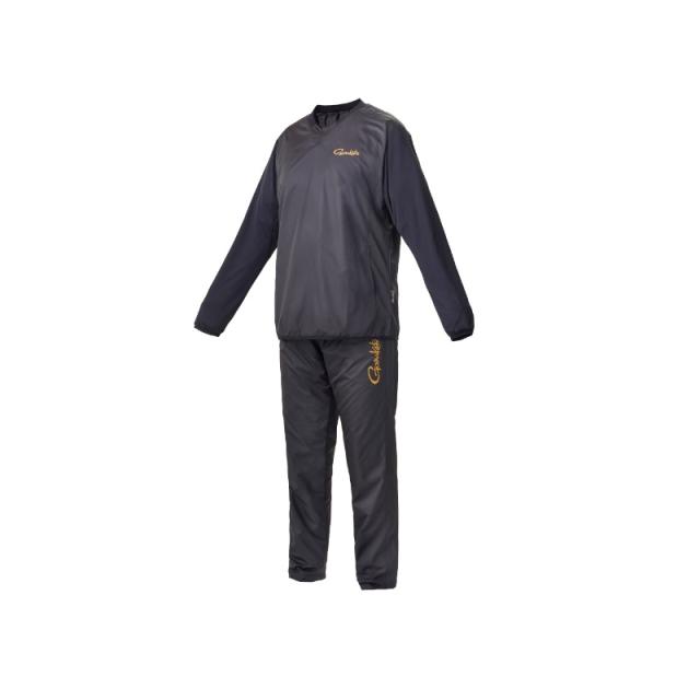 がまかつ GM3627 ピステスーツ ブラック S　　【釣具　釣り具】