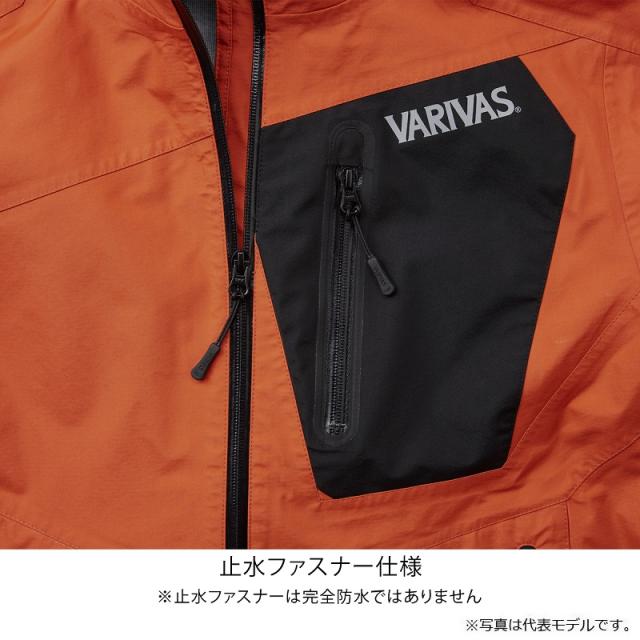 VARIVAS VARS-12 オレンジ L レインウェア VARIVAS バリバス VARS-12 ドライアーマー アクティブレイン