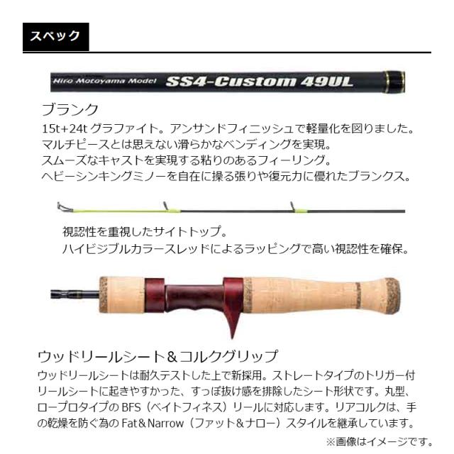 スミス SS4-カスタム 51UL（スミス BSトラウト HMモデル SS4