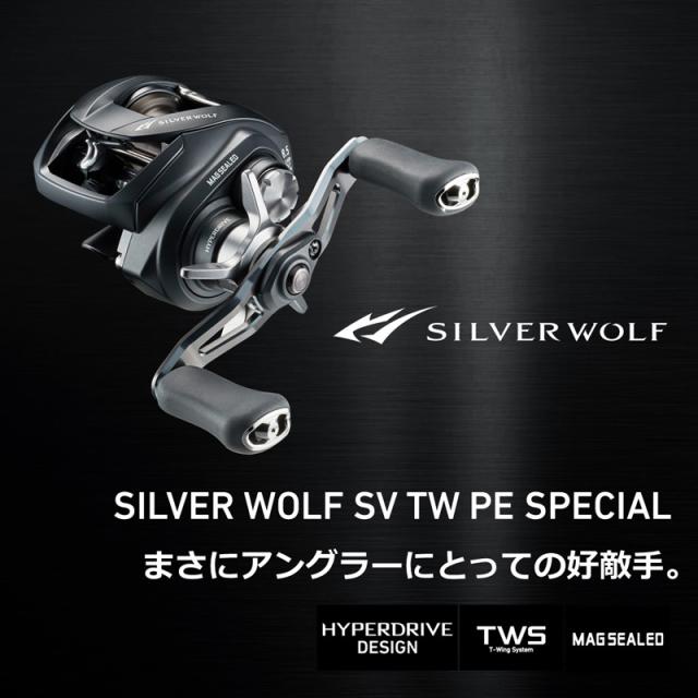 ダイワ シルバーウルフ SV TW 1000XHL PE SPECIAL / チニング