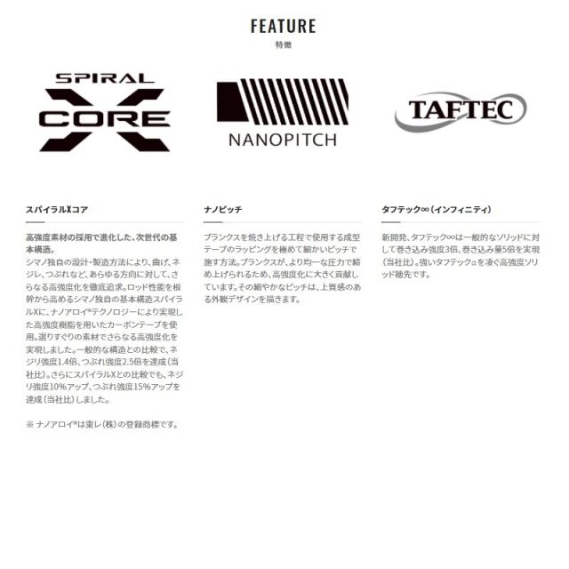 シマノ スペシャル競RS 85-82ZD【大型2】の通販はau PAY マーケット