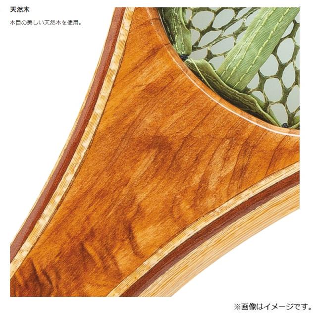 バレーヒル ハンドメイドリリースネット S 40cm オリーブ 【釣具 釣り