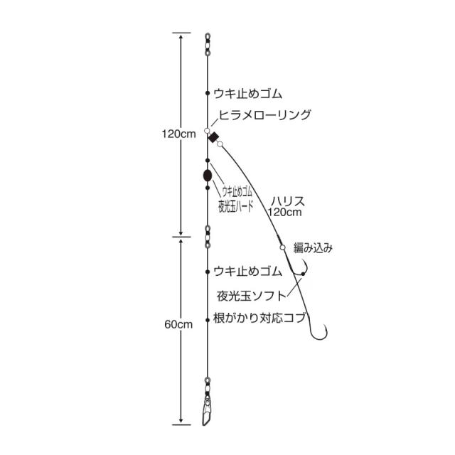 ササメ C-114 巨大ヒラメ シングル 15-7 15-7-10の通販はau PAY