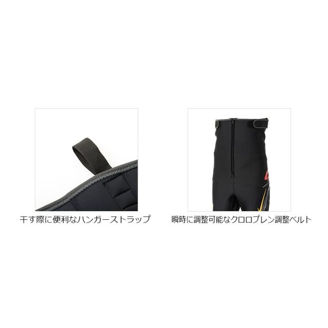 鮎釣り用品ニューアイテム/タイツ/□ダイワショートタイツ ST