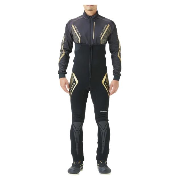 シマノ FI-500V リミテッドプロ タイツ2.5 2XLA ブラックゴールドの通販は