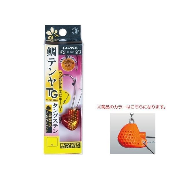 がまかつ 桜幻 鯛テンヤ TG 12号 #6 アピールオレンジ 【釣具 がまかつ 桜幻 鯛テンヤ TG 12号 #6 アピールオレンジ 【釣具