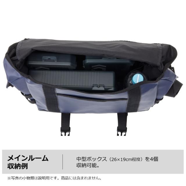 fishingforscale メッセンジャーバッグ ダイワ メッセンジャーバッグ(D) スパイラルブラックの通販はau PAY