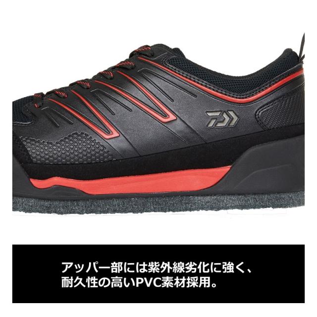 ダイワ DS-2103 フィッシングシューズ レッド 28.0cm【在庫限り特価】