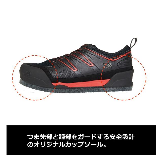 ダイワ DS-2603 フィッシングシューズ ブラック 25.0cm　【釣具　釣り具】