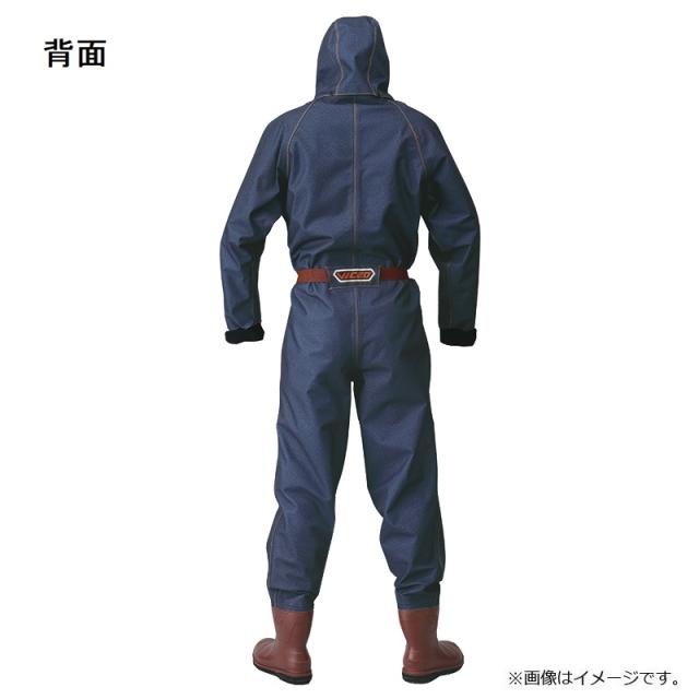 ビセオ VC506L G-TEXデニムウェダースーツ L 【釣具 釣り具】