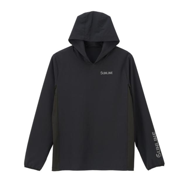 サンライン SUW-04207LH BUGOFFロングフーディ L ブラック【夏物衣料大処分】の通販は