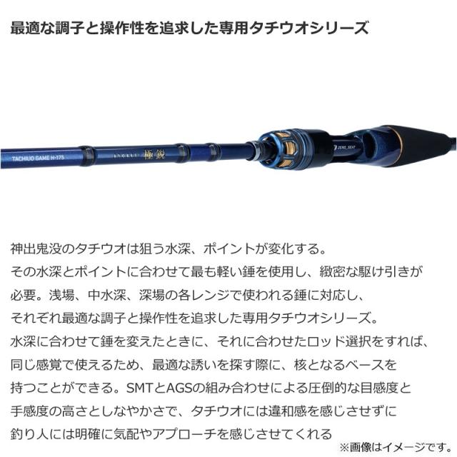 ダイワ 極鋭タチウオゲーム M-175_2