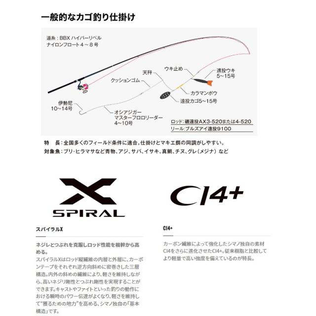 シマノ 22磯遠投AX 3-520_4