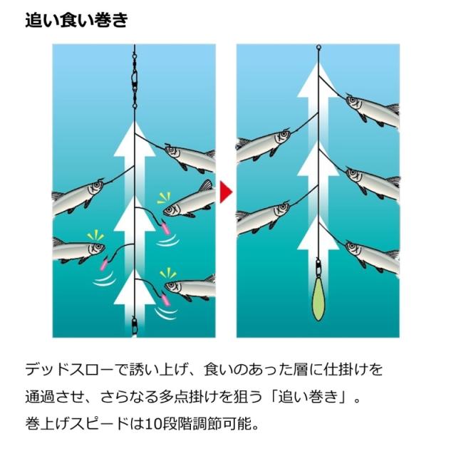 ダイワ クリスティアワカサギ AIR ガンメタ　【釣具　釣り具】_6