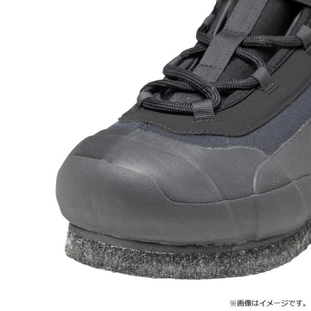 シマノ FS-010V ロックショア ウェットブーツ カットラバーピンフェルト 28.0cm ブラック