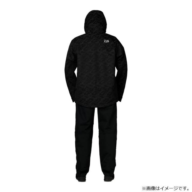 ダイワ DW-3222 レインマックスR HDウィンタースーツ ブラックカモ XL  