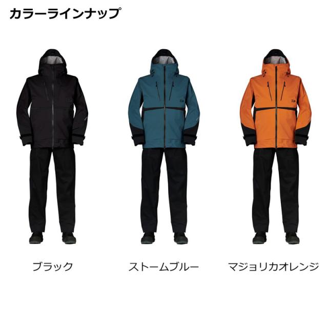 釣り用防寒レインウェア ダイワ DW-1924 GORE-TEX バーサタイルウィンタースーツ L デニム ダイワ DW-1924 ゴアテックス バーサタイルウィンタースーツ L