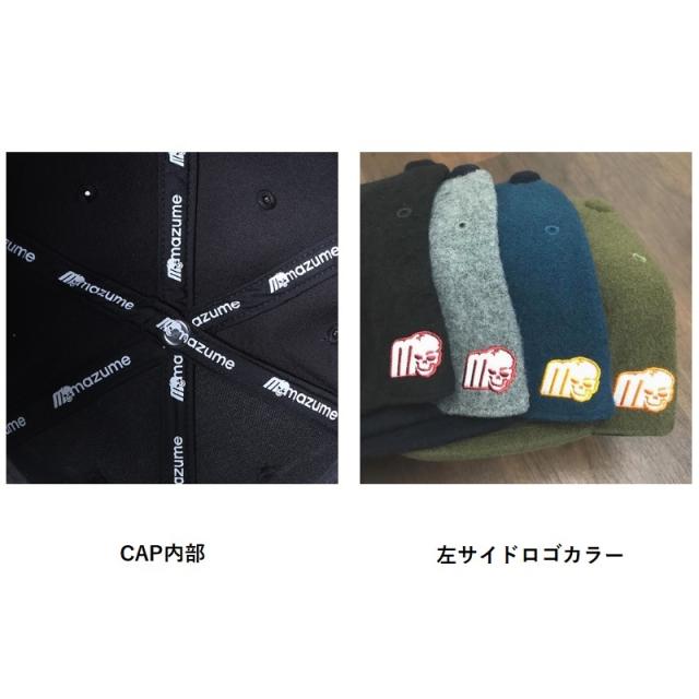 オレンジブルー MZCP-568 mazume フラットキャップ オールドエンブレム