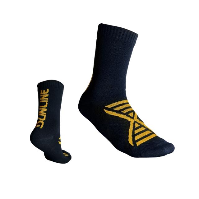 サンライン SUW-1108 防水ソックス S ゴールド　【釣具　釣り具】の通販は