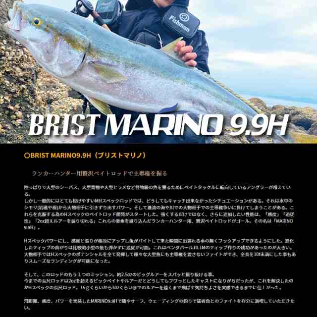 フィッシュマン ブリスト マリノ 9.9H FBR-99Hの通販はau PAY