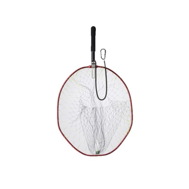 ゴールデンミーン ウェーディングネットカスタム #レッド　【釣具　釣り具】