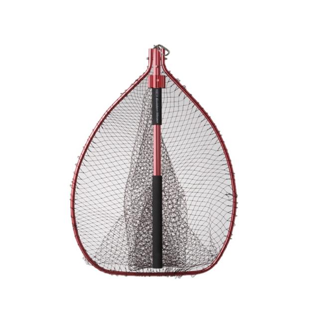 ゴールデンミーン ガンナーネット レッド ランディングネット 玉網 ネット 釣り具 アウトドア ゴールデンミーン(Golden Mean) ランディングネット UTネットII レッド