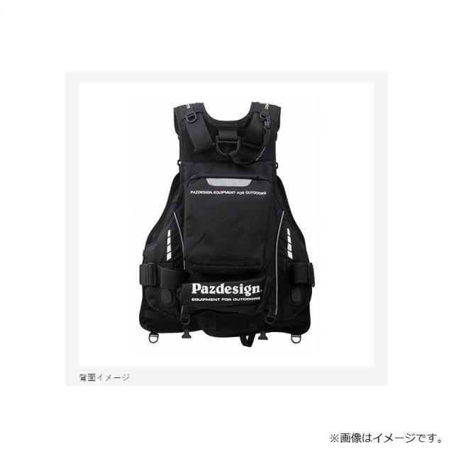 パズデザイン フローティングベスト コンプリート5 ブラックピンク SLV-032