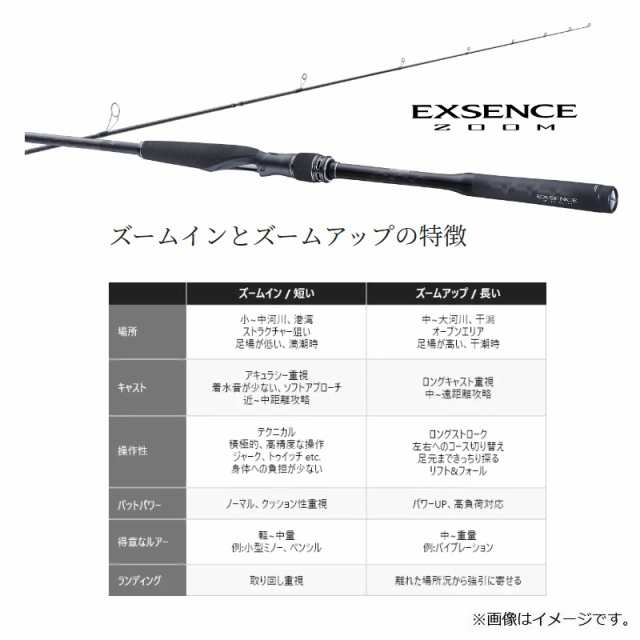 シマノ エクスセンスズーム S76-86ML
