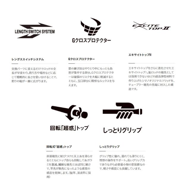 シマノ 23スペシャル ナギナタ FW 100【大型2】_2