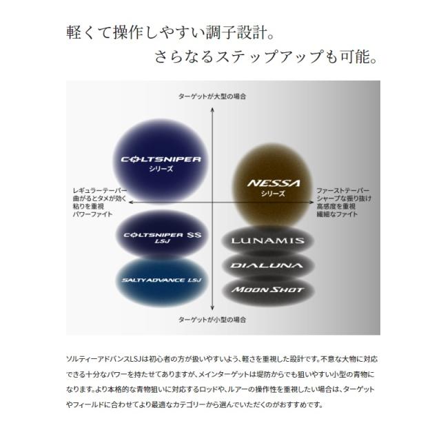 シマノ 19ソルティーアドバンス チニング S76ML / チニング チヌ